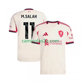 Camisolas de futebol Liverpool Mohamed Salah 11 Equipamento Alternativa 2025/26 Manga Curta